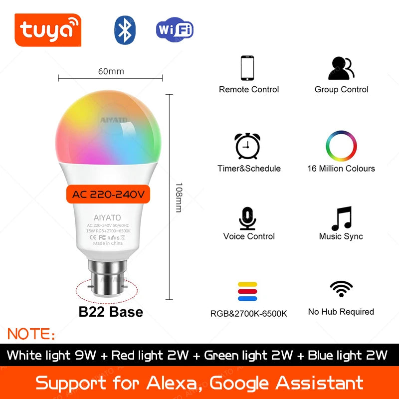 LumosLite™ Smart LED Bulb